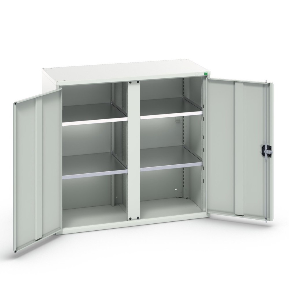 N° de l'image du produit 1 : bott Armoire à portes battantes verso, avec 4 tablettes, lxPxH : 1 050 x 550 x 1 000 mm