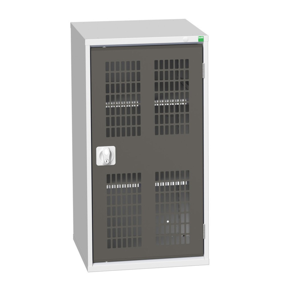 N° de l'image du produit 1 : bott Armoire à portes battantes verso avec ventilation, avec 2 tablettes, lxPxH : 525 x 550 x 1 000 mm