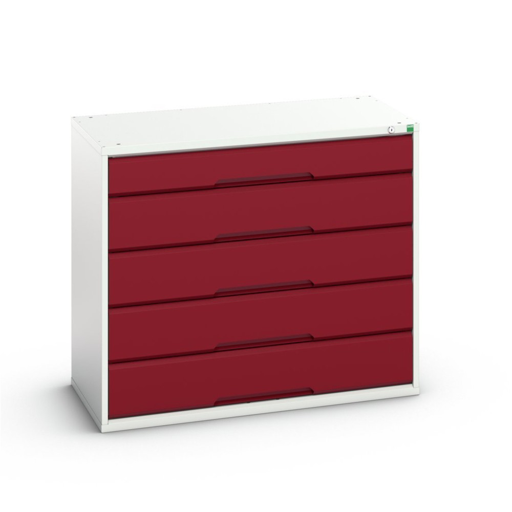 N° de l'image du produit 1 : bott Armoire à tiroirs verso, avec 5 tiroirs, lxPxH : 1 050 x 550 x 900 mm
