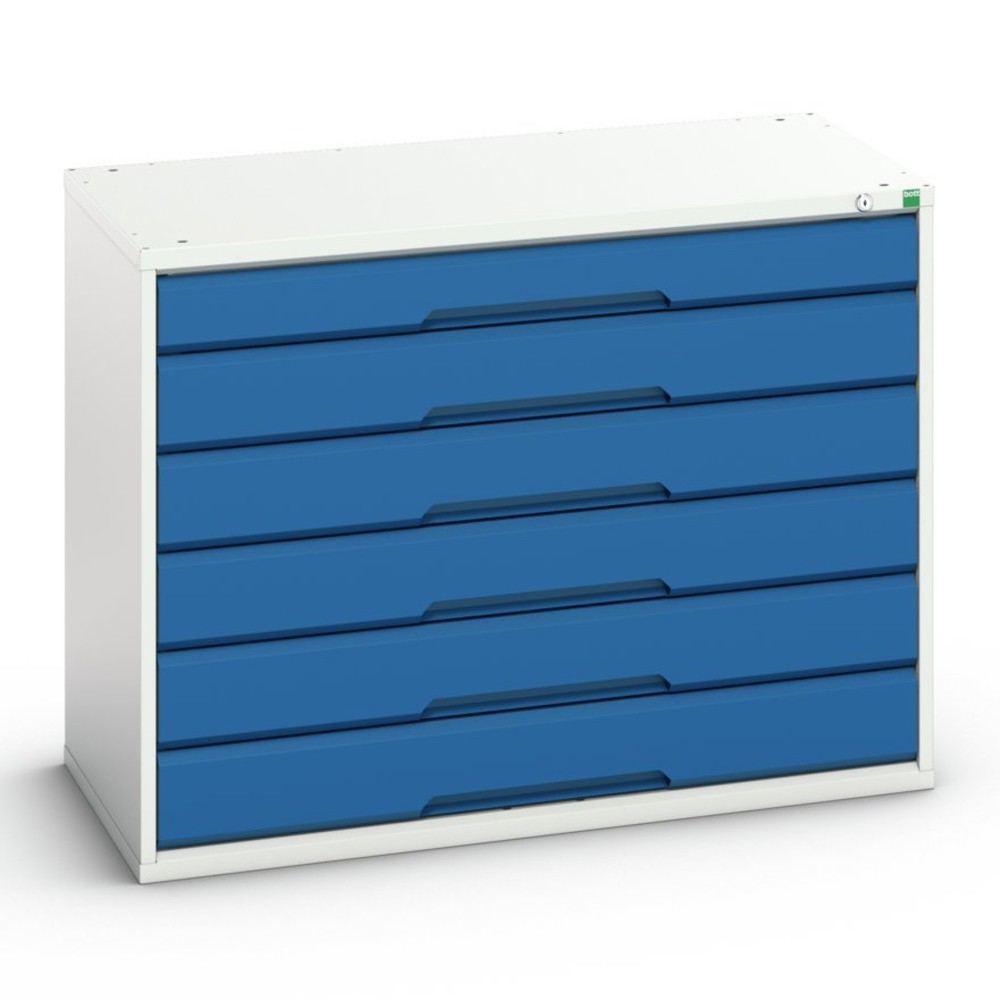 Numéro de l'image du produit 1: bott Armoire à tiroirs verso, avec 6 tiroirs, lxPxH : 1 050 x 550 x 800 mm