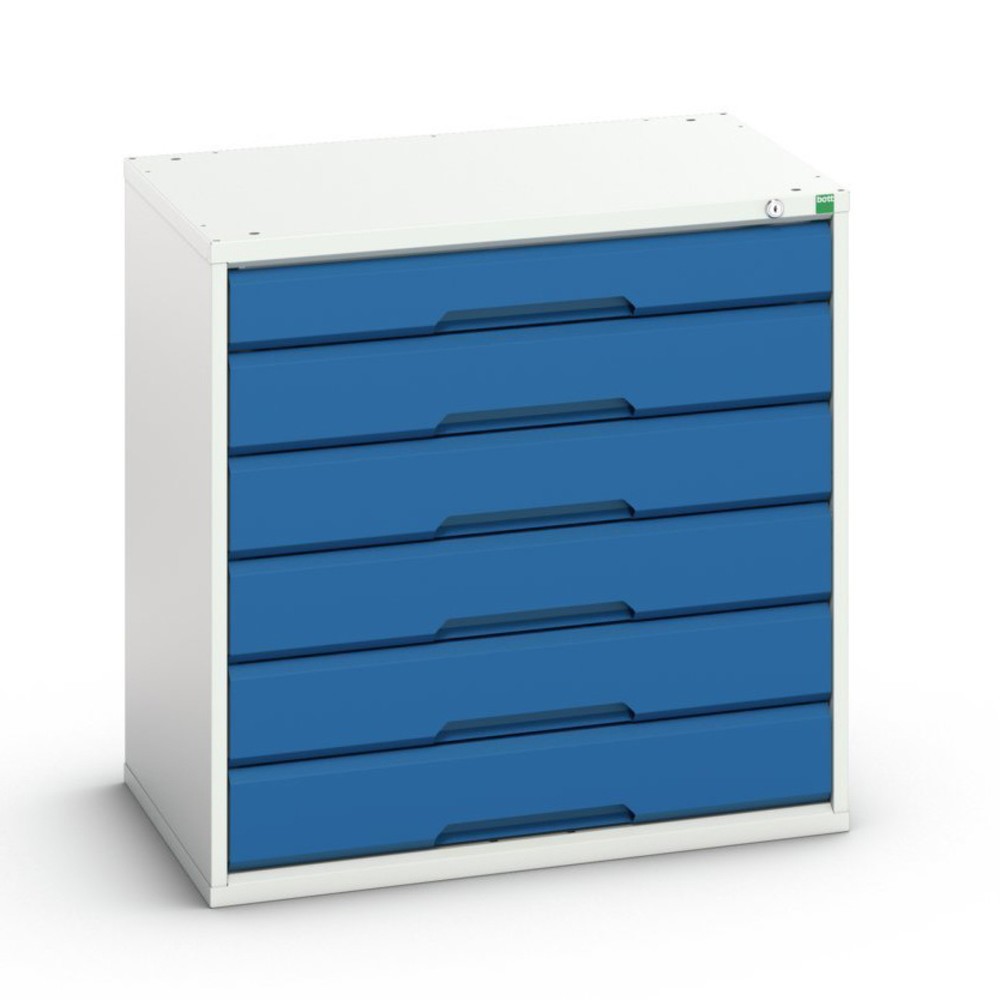 N° de l'image du produit 1 : bott Armoire à tiroirs verso, avec 6 tiroirs, lxPxH : 800 x 550 x 800 mm