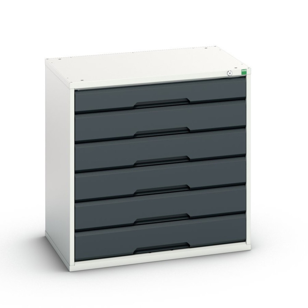 N° de l'image du produit 1 : bott Armoire à tiroirs verso, avec 6 tiroirs, lxPxH : 800 x 550 x 800 mm