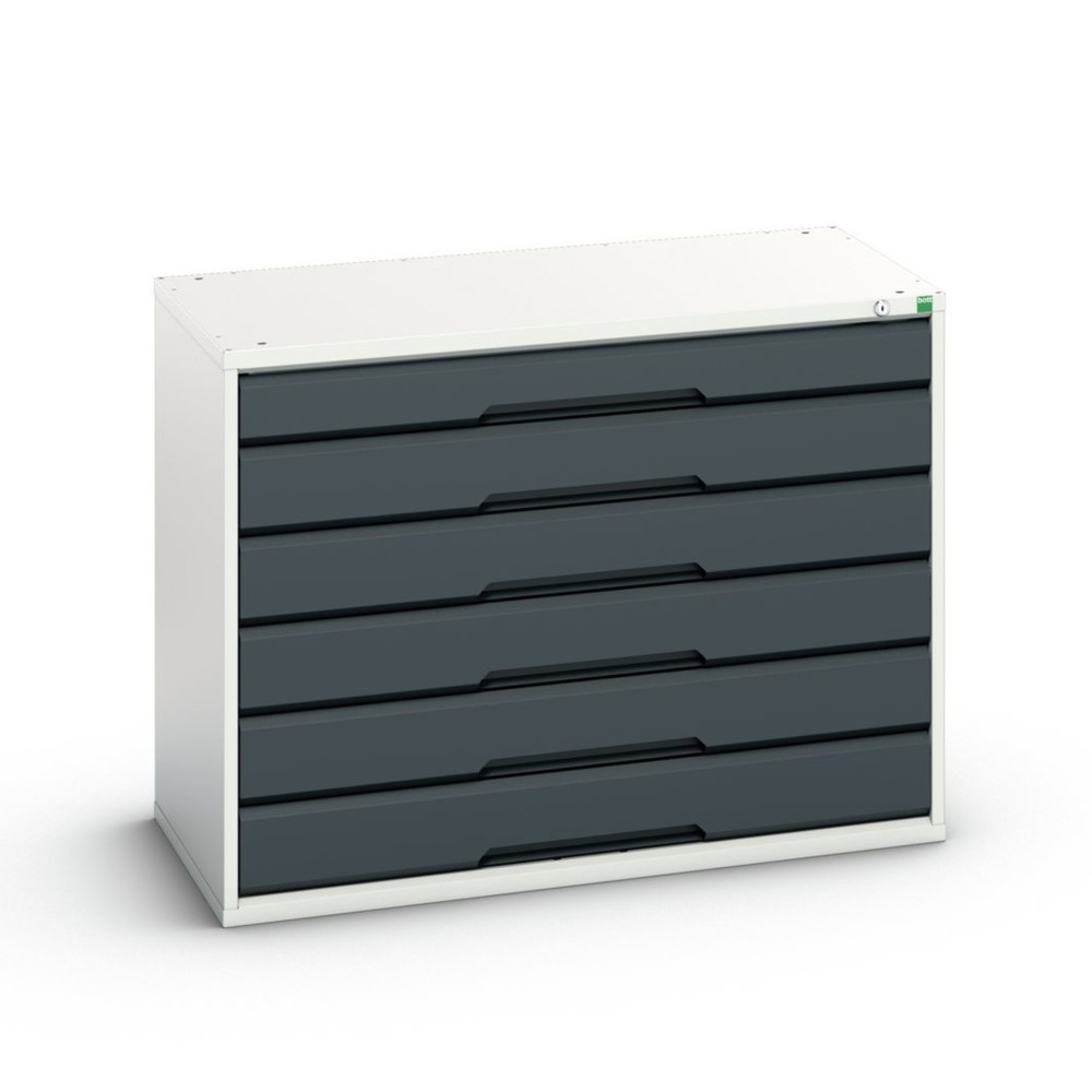 N° de l'image du produit 1 : bott Armoire à tiroirs verso, avec 6 tiroirs, lxPxH : 1 050 x 550 x 800 mm