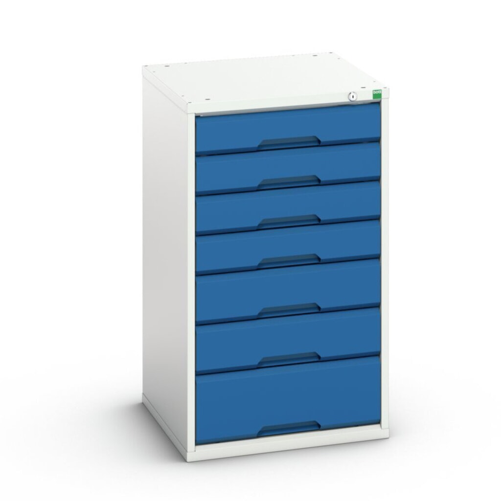 bott Armoire à tiroirs verso, avec 7 tiroirs, lxPxH : 525 x 550 x 900 mm N° de l'image du produit 1 : bott Armoire à tiroirs verso, avec 7 tiroirs, lxPxH : 525 x 550 x 900 mm