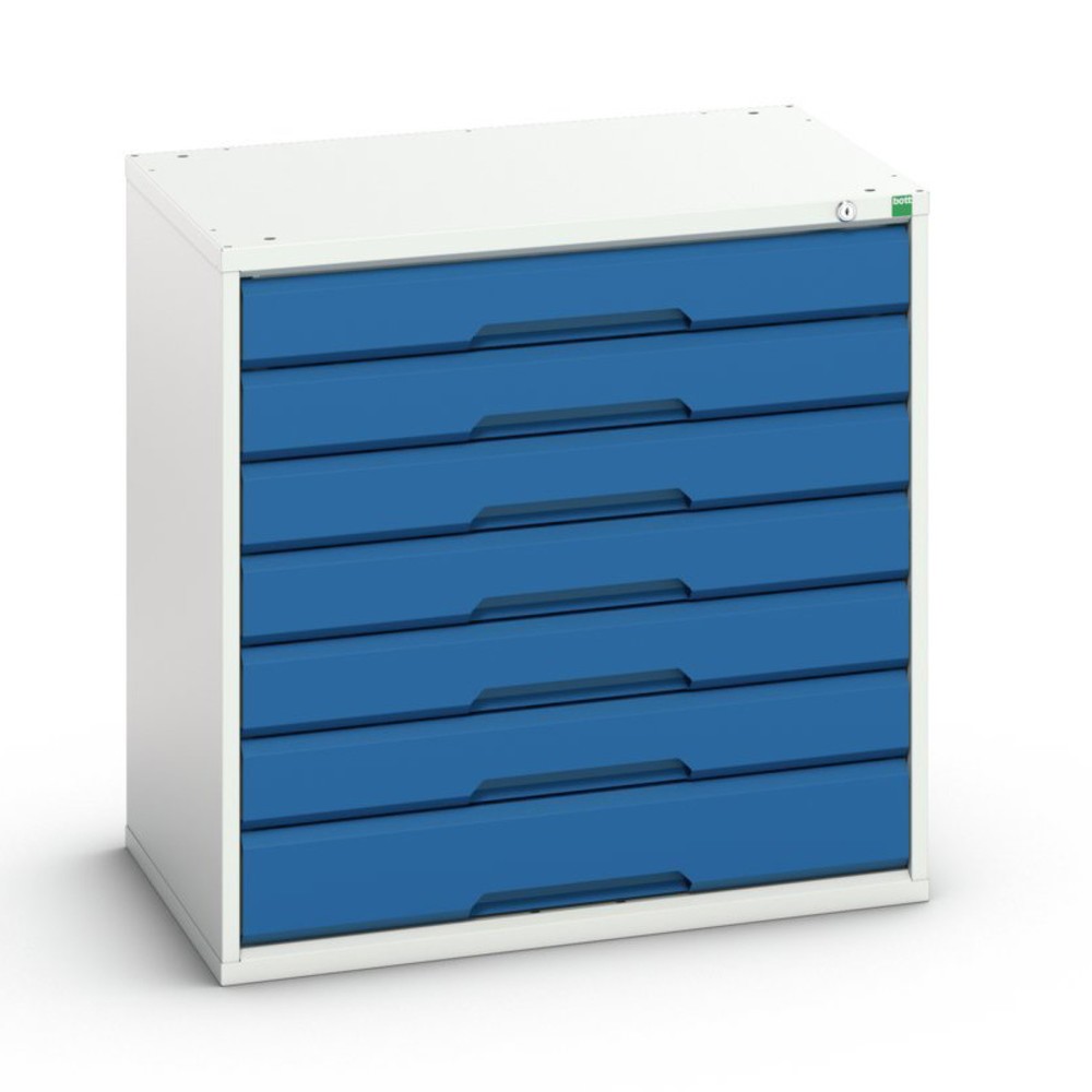 N° de l'image du produit 1 : bott Armoire à tiroirs verso, avec 7 tiroirs, lxPxH : 800 x 550 x 800 mm