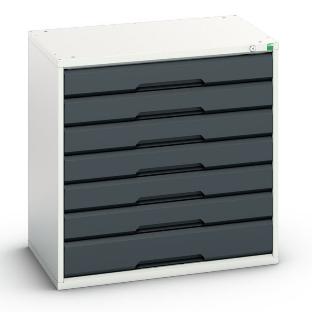 N° de l'image du produit 1 : bott Armoire à tiroirs verso, avec 7 tiroirs, lxPxH : 800 x 550 x 800 mm