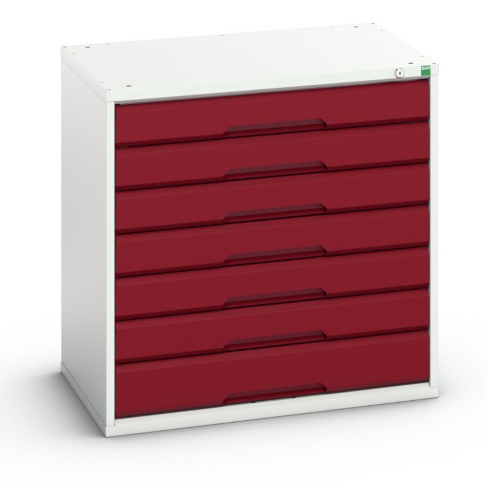 N° de l'image du produit 1 : bott Armoire à tiroirs verso, avec 7 tiroirs, lxPxH : 800 x 550 x 800 mm