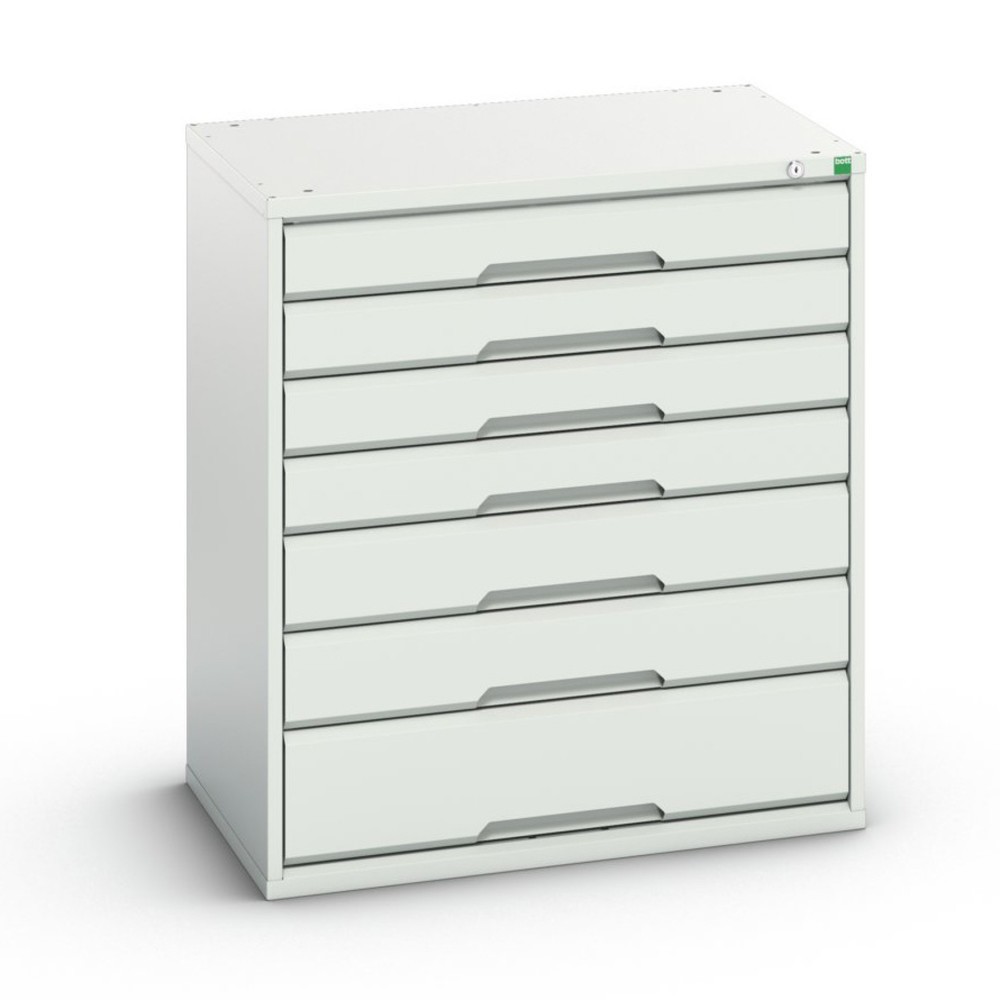N° de l'image du produit 1 : bott Armoire à tiroirs verso, avec 7 tiroirs, lxPxH : 800 x 550 x 900 mm
