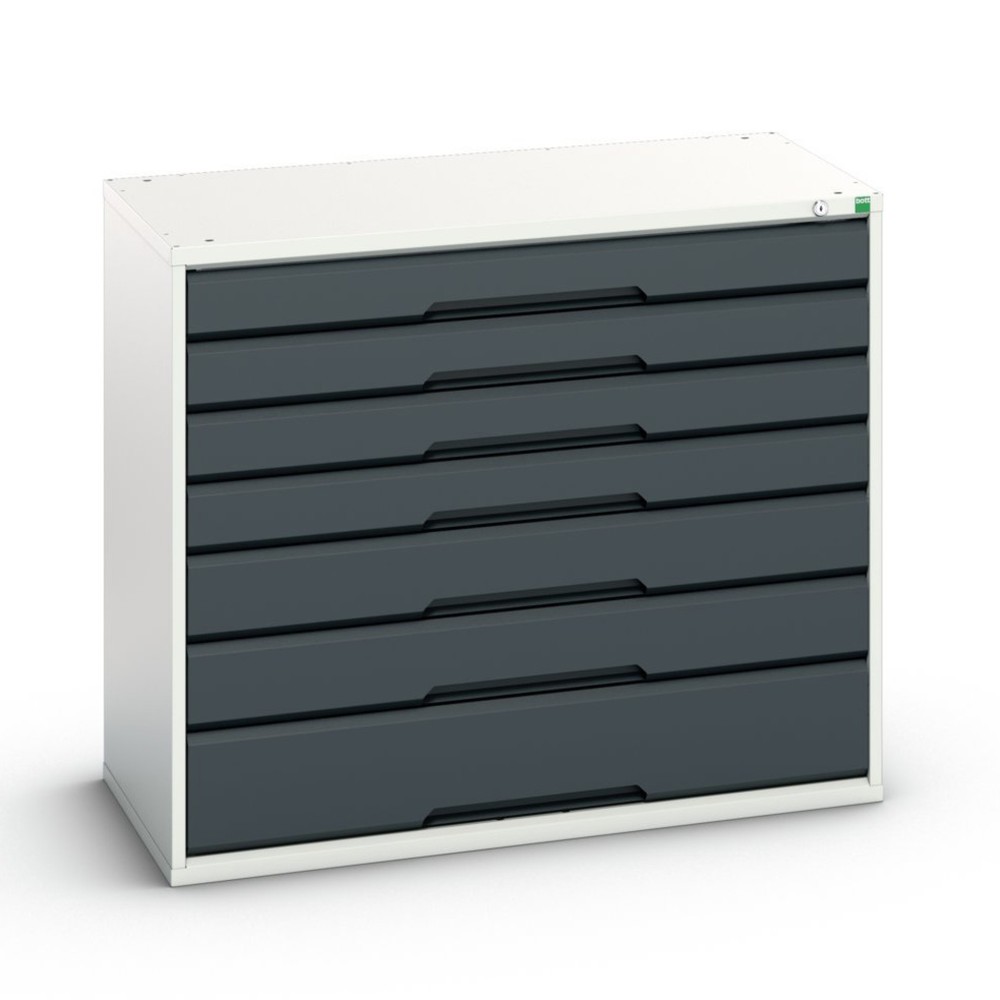 N° de l'image du produit 1 : bott Armoire à tiroirs verso, avec 7 tiroirs, lxPxH : 1 050 x 550 x 900 mm
