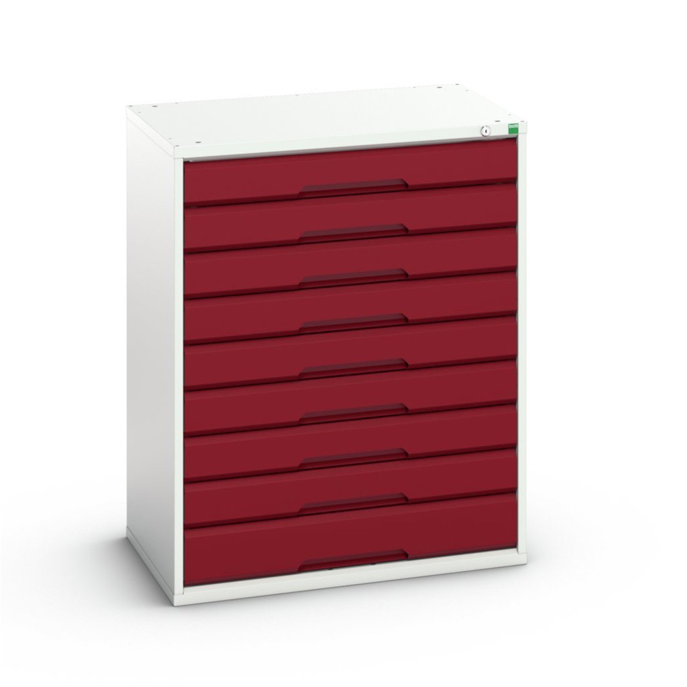 N° de l'image du produit 1 : bott Armoire à tiroirs verso, avec 9 tiroirs, lxPxH : 800 x 550 x 1 000 mm