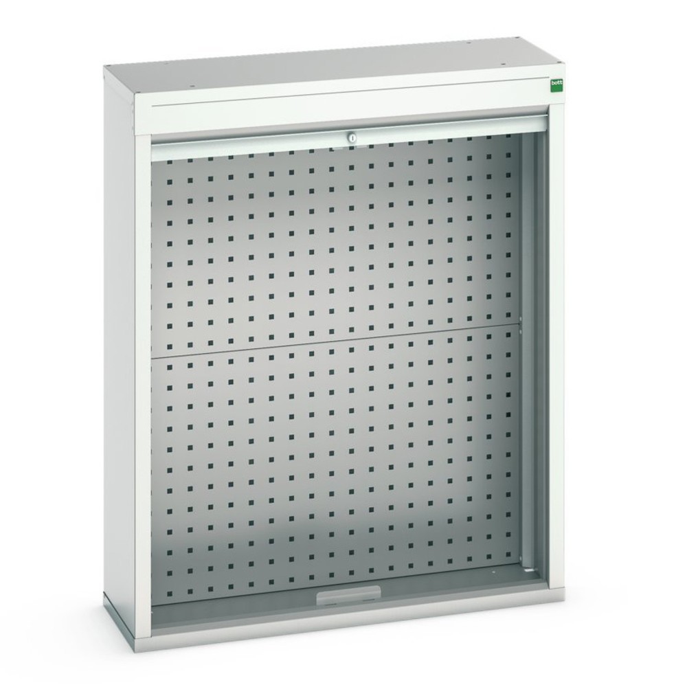 Numéro de l'image du produit 1: bott Armoire à volet roulant verso, avec paroi arrière, lxPxH : 800 x 350 x 1 000 mm