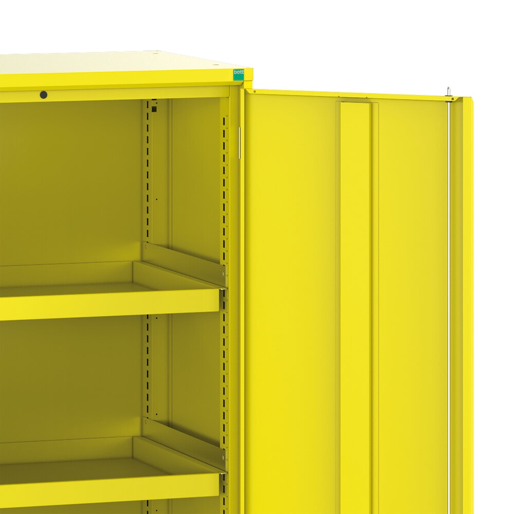 Numéro de l'image du produit 4: bott Armoire de sécurité verso, avec 4 bacs de rétention, lxPxH : 1 050 x 550 x 2 000 mm