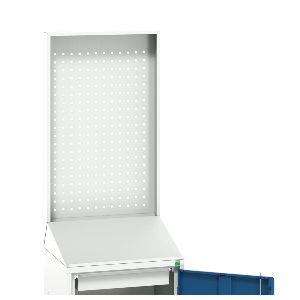 bott Paroi arrière verso perfo, pour armoire-pupitre, lxPxH : 525 x 75 x 870 mm Illustration du produit: bott Paroi arrière verso perfo, pour armoire-pupitre, lxPxH : 525 x 75 x 870 mm