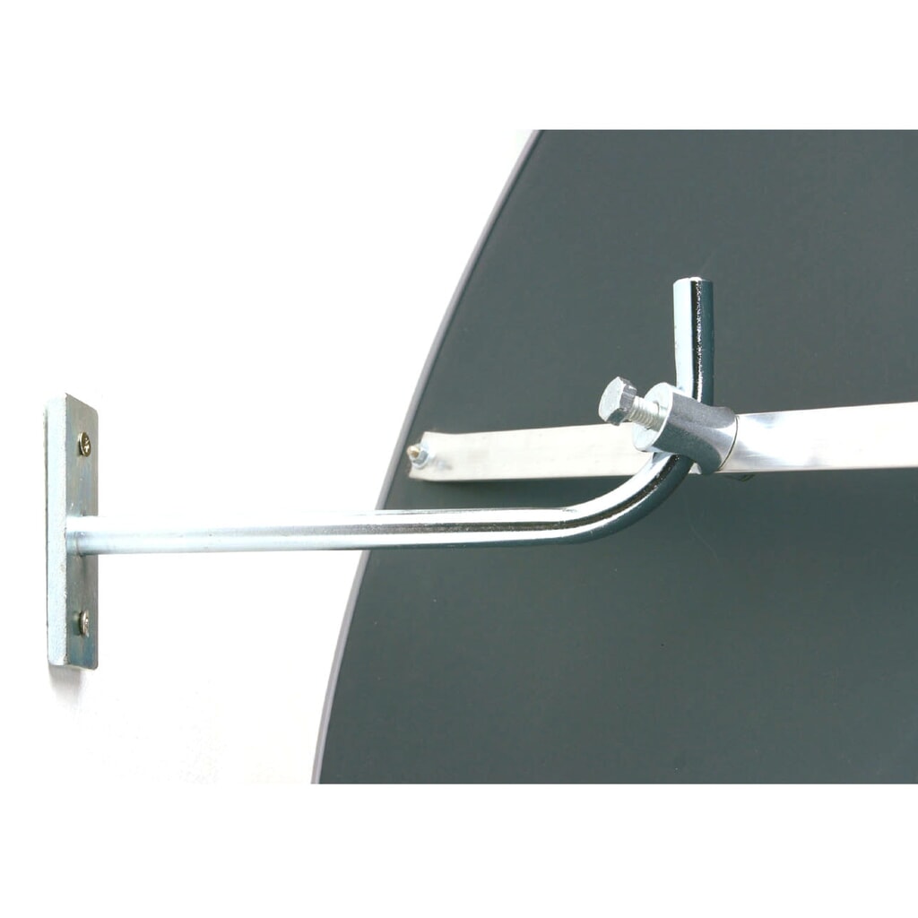 Bras mural prolongé pour miroir de surveillance Detektiv, acier, 550 mm Illustration du produit: Bras mural prolongé pour miroir de surveillance Detektiv, acier, 550 mm
