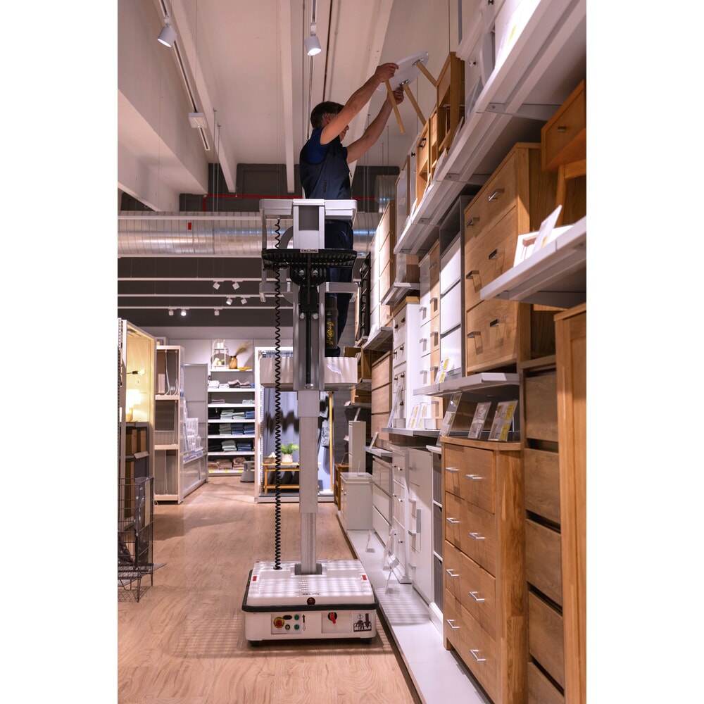 N° de l'image du produit 3 : Nacelle de préparation de commandes Spin-Go de Bravi® Platforms