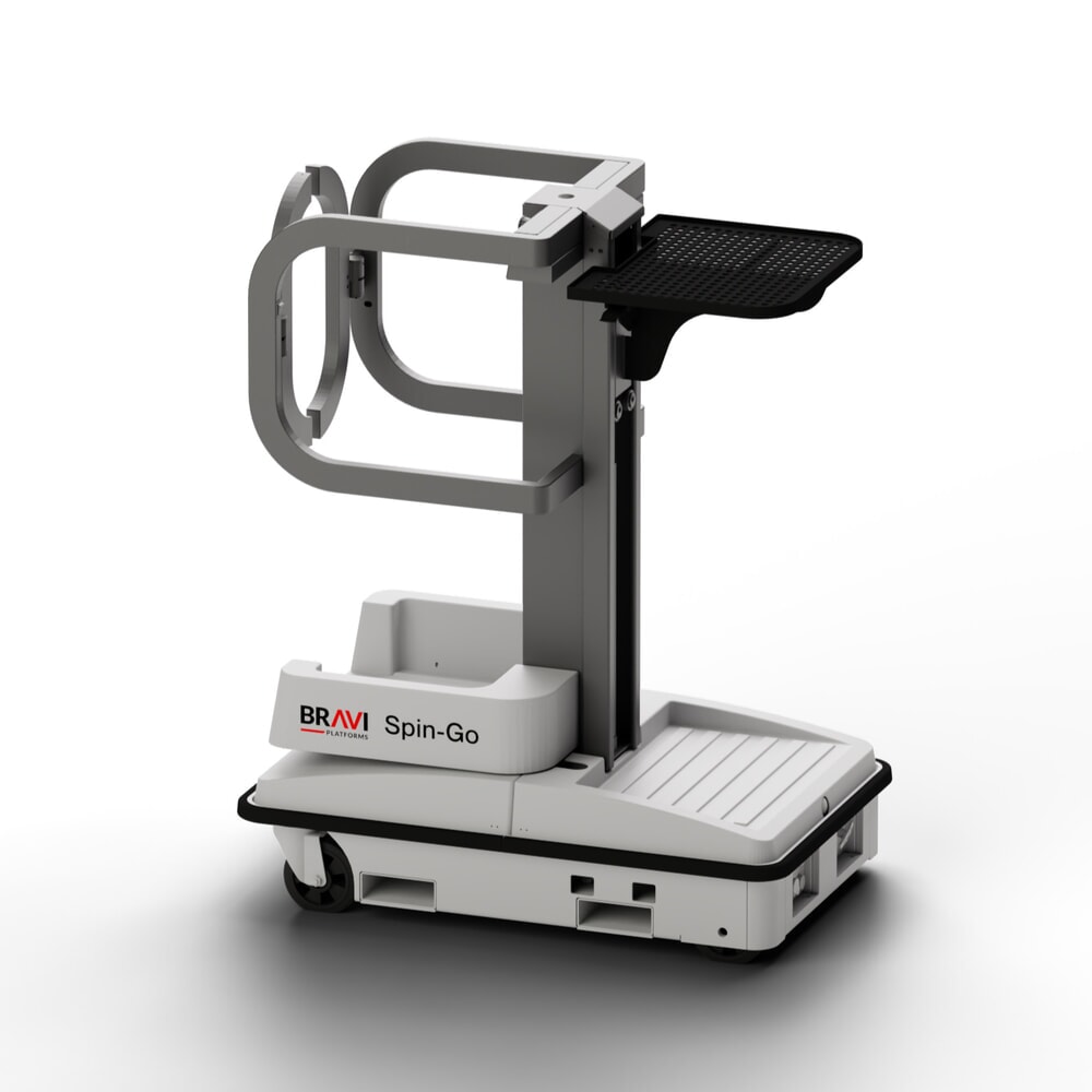 N° de l'image du produit 1 : Nacelle de préparation de commandes Spin-Go de Bravi® Platforms