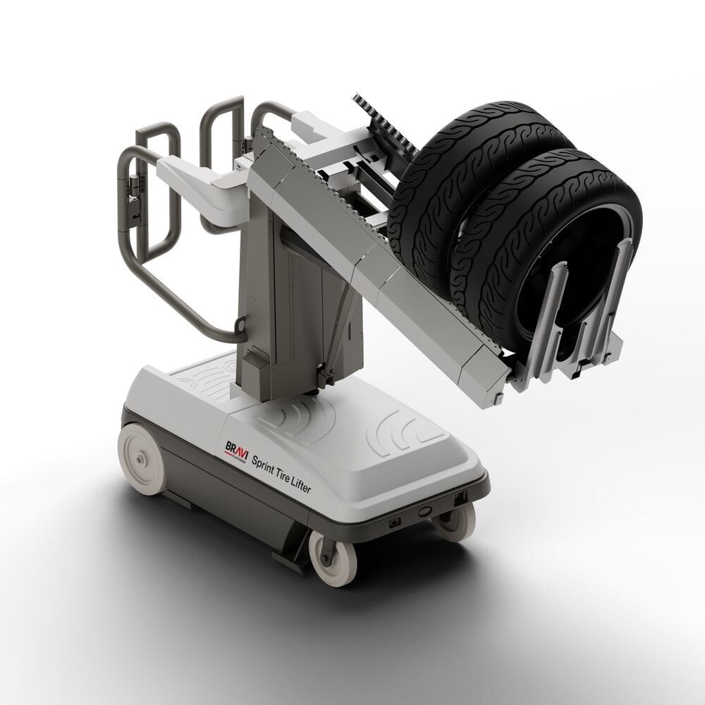 Illustration du produit: Nacelle de préparation de commandes de pneus Sprint TL de Bravi® Platforms