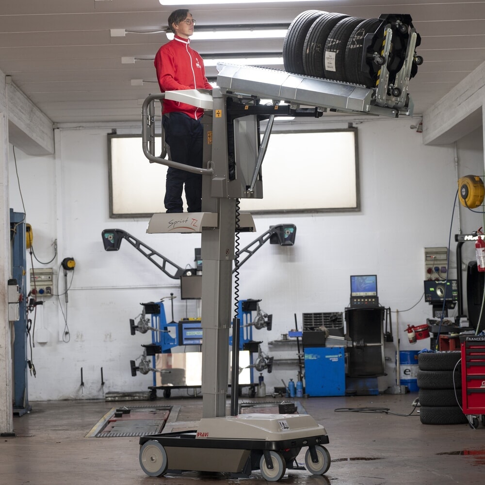 N° de l'image du produit 7 : Nacelle de préparation de commandes de pneus Sprint TL de Bravi® Platforms