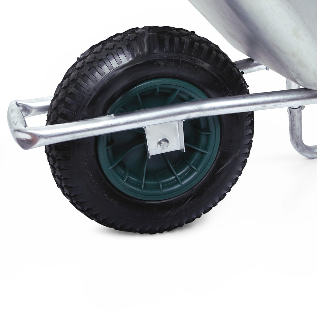 Brouette, capacité de charge de 150 kg, 85 l, galvanisée N° de l'image du produit 2 : Brouette, capacité de charge de 150 kg, 85 l, galvanisée