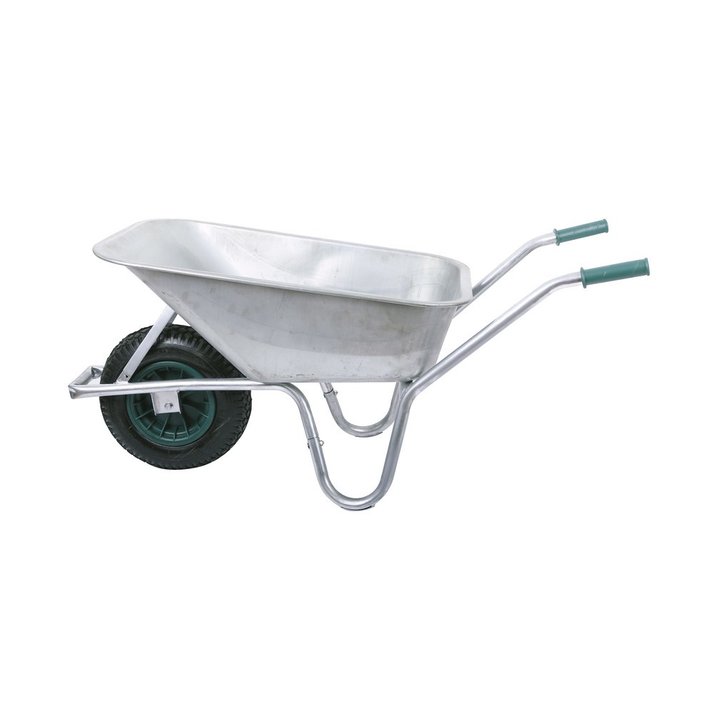 Numéro de l'image du produit 1: Brouette, capacité de charge de 150 kg, 100 l, galvanisée