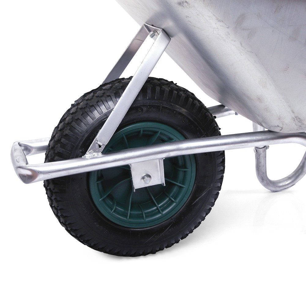 Numéro de l'image du produit 2: Brouette, capacité de charge de 150 kg, 100 l, galvanisée