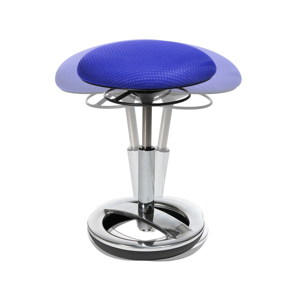 Numéro de l'image du produit 2: Tabouret de bureau Sitness®, hauteur d’assise 44-57 cm, bleu