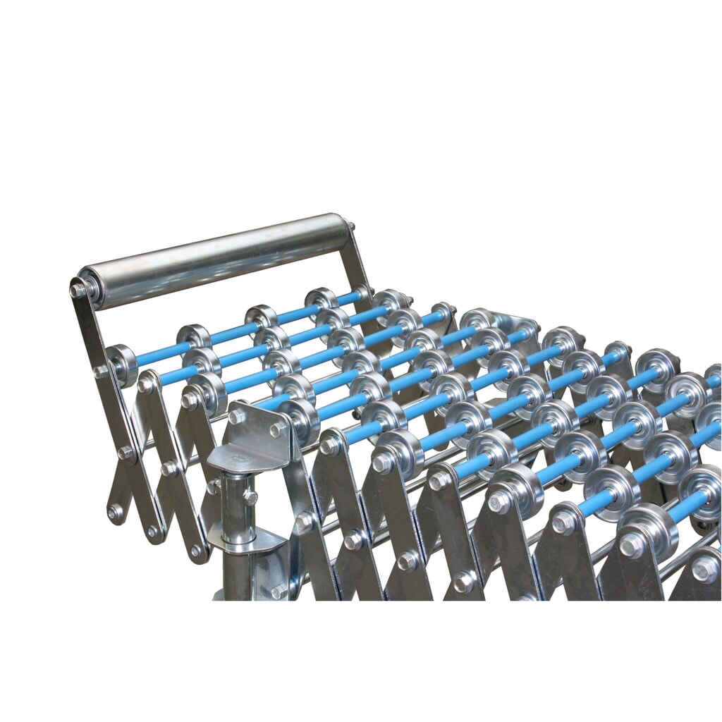 N° de l'image du produit 2 : Butée terminale pour convoyeur à roulettes ou à rouleaux à ciseaux, fixe, largeur de convoyeur : 300 mm