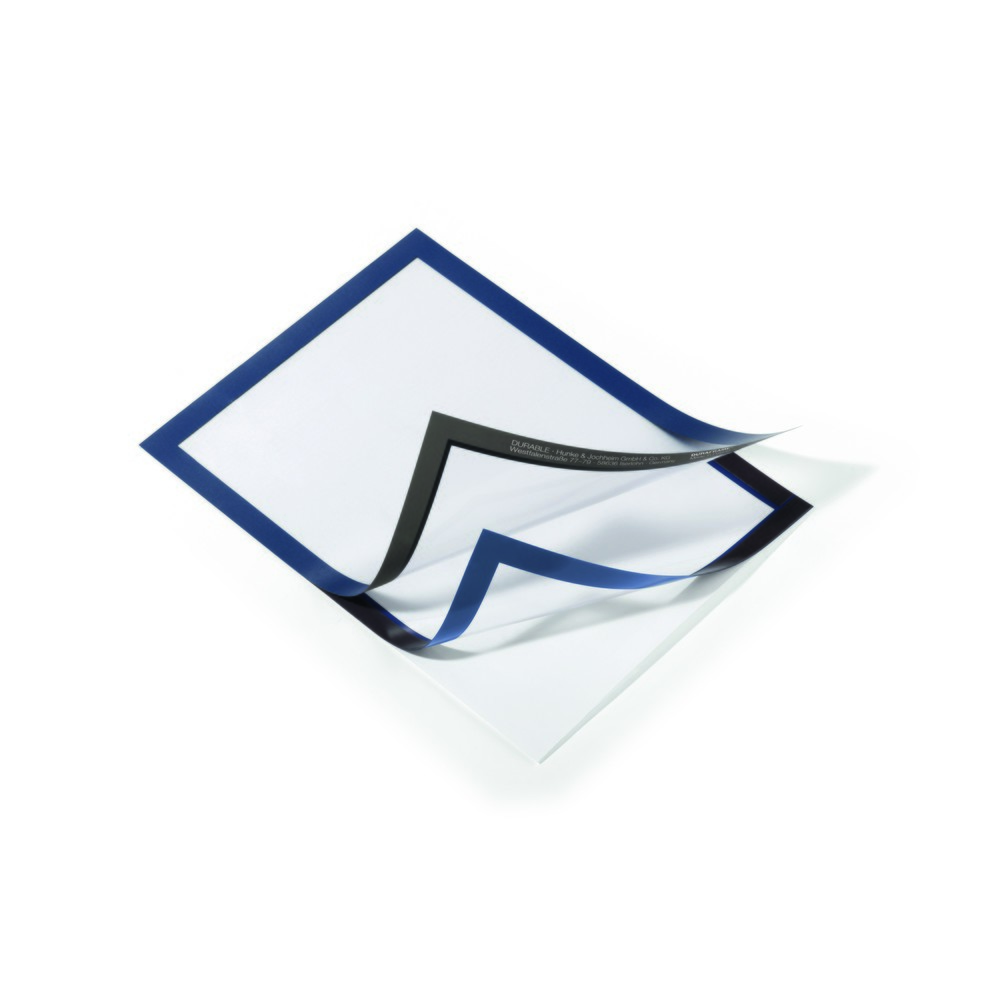 Numéro de l'image du produit 6: Cadre d’information DURABLE DURAFRAME®, autocollant, DIN A4, bleu foncé