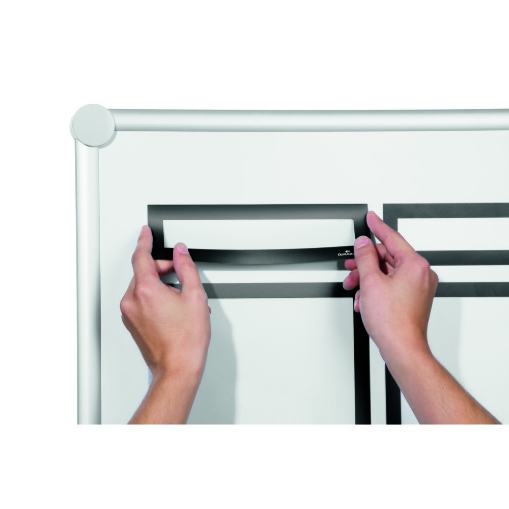 Numéro de l'image du produit 6: Cadre magnétique DURABLE DURAFRAME® Top, DIN A4, noir