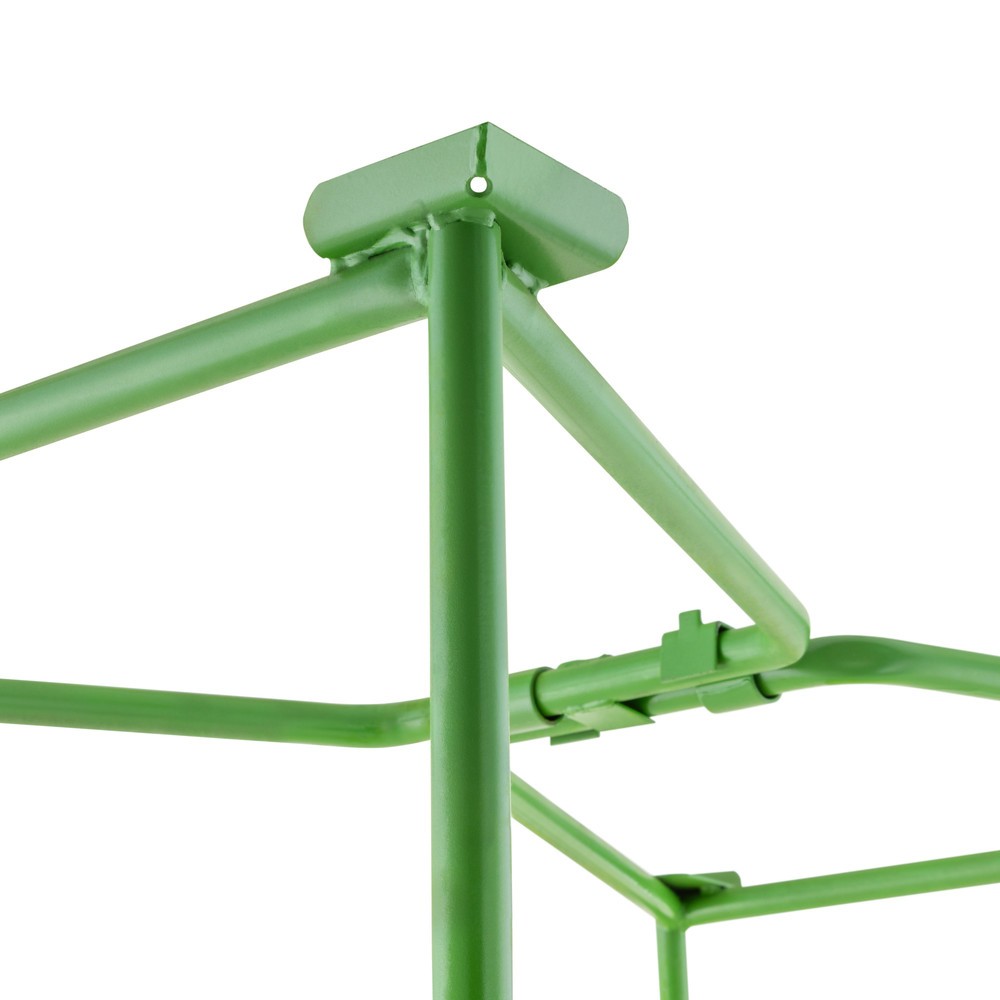 Numéro de l'image du produit 2: Cadre rehausseur grillagé ouvert BASIC, H x l x P 1 600 x 1 200 x 800 mm, vert mai