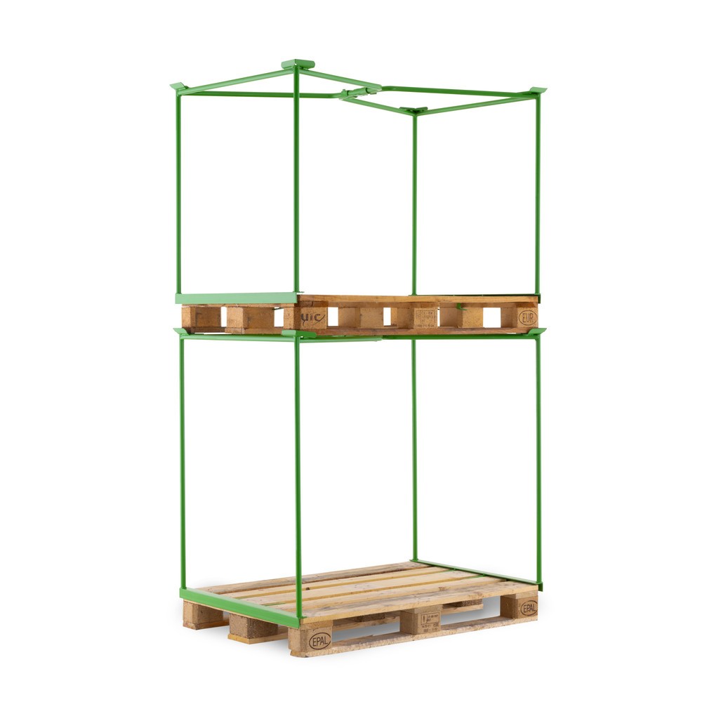 Numéro de l'image du produit 6: Cadre rehausseur grillagé ouvert BASIC, H x l x P 1 600 x 1 200 x 800 mm, vert mai