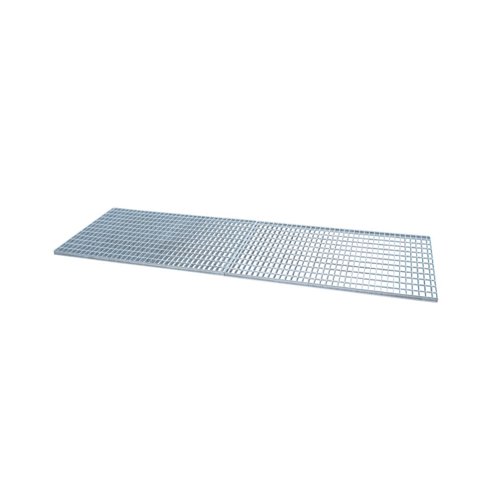 Illustration du produit: Caillebotis pour bac collecteur en acier inoxydable, galvanisé, l x P 2 400 x 800 mm