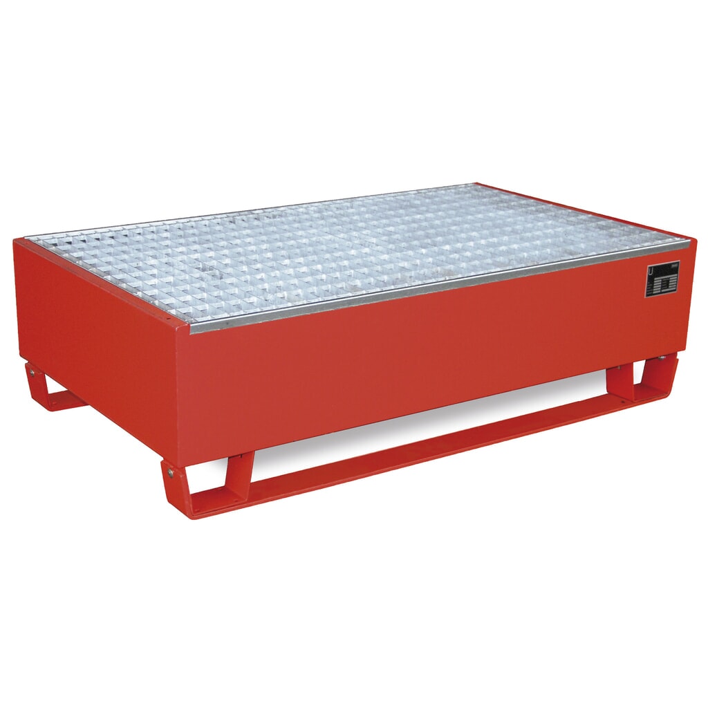 Caillebotis pour bac de rétention type MAX, capacité de charge 1 000 kg/m² N° de l'image du produit 2 : Caillebotis pour bac de rétention type MAX, capacité de charge 1 000 kg/m²