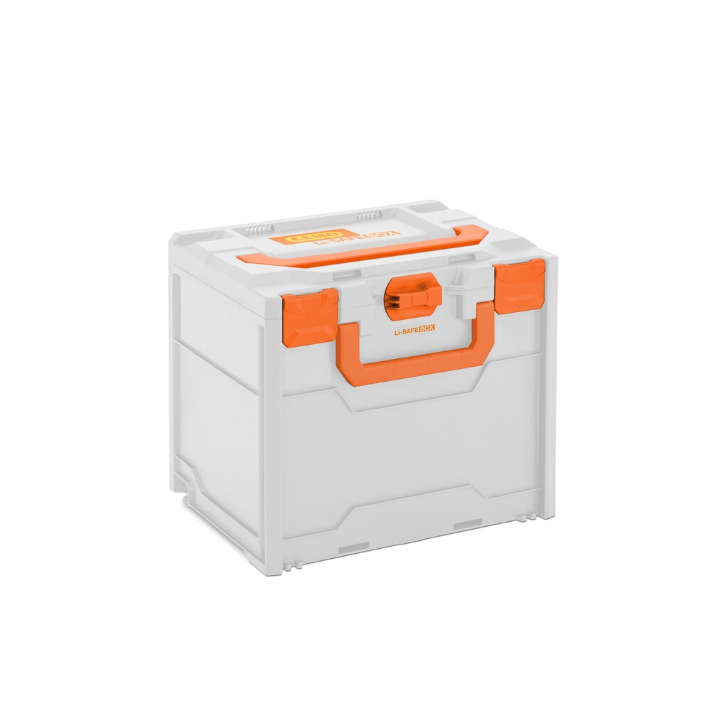 Caisse de protection contre les incendies du système de batterie CEMO Li-SAFE 3-S Illustration du produit: Caisse de protection contre les incendies du système de batterie CEMO Li-SAFE 3-S