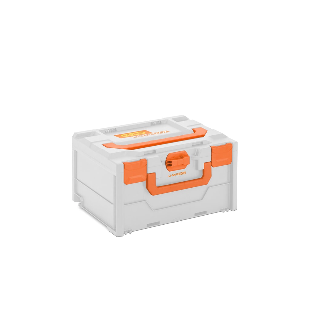 Caisse de protection contre les incendies du système de batterie CEMO Li-SAFE 2-S Illustration du produit: Caisse de protection contre les incendies du système de batterie CEMO Li-SAFE 2-S