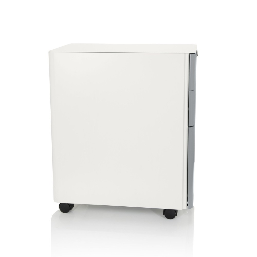 Numéro de l'image du produit 8: Caisson à roulettes hjh OFFICE COLOR I métal, blanc / gris
