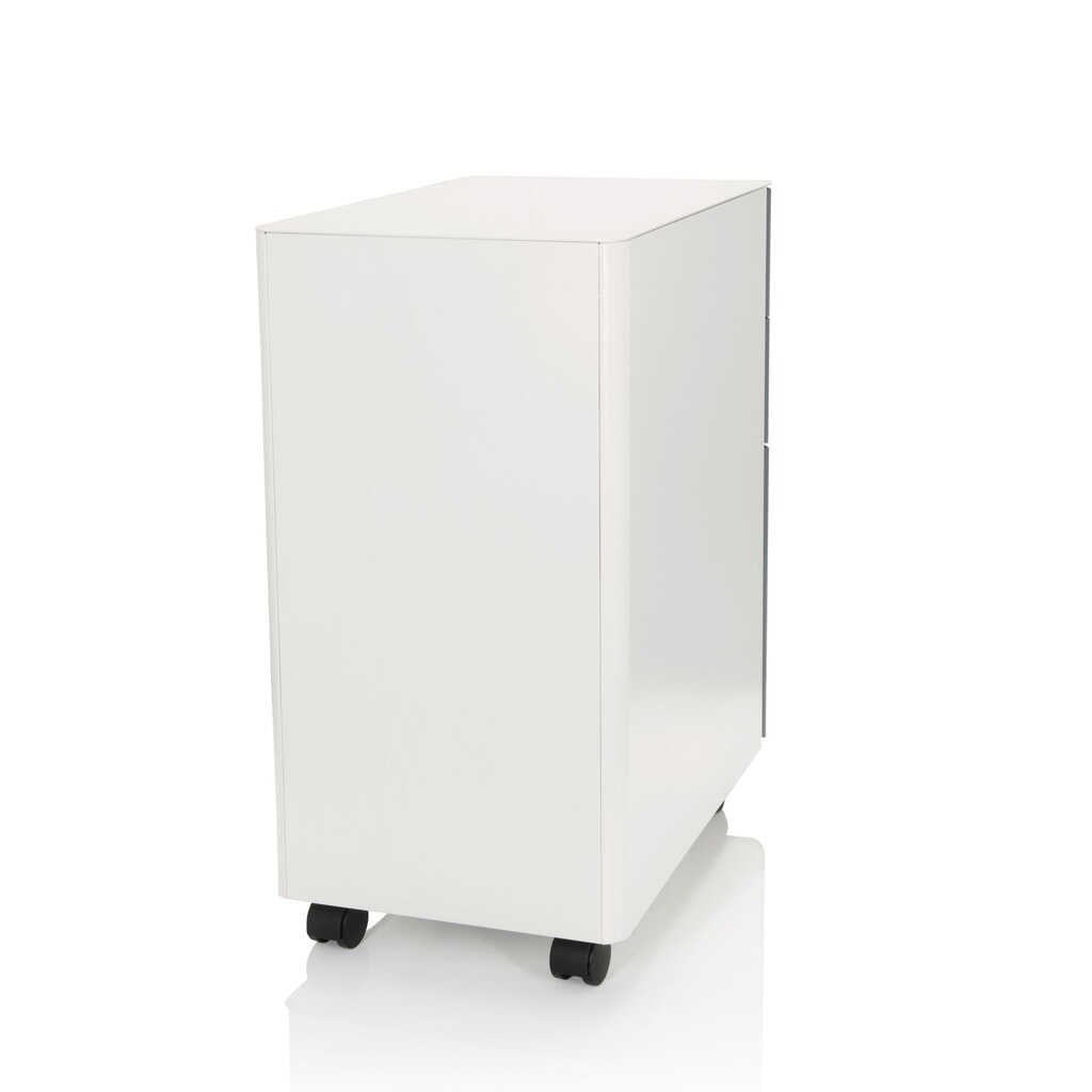 Caisson à roulettes hjh OFFICE COLOR I métal, blanc / gris N° de l'image du produit 10 : Caisson à roulettes hjh OFFICE COLOR I métal, blanc / gris