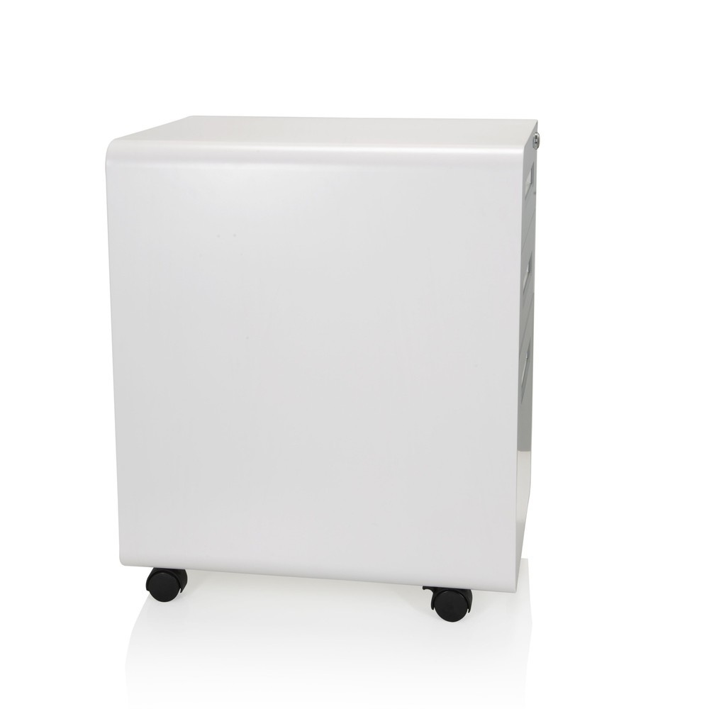 Numéro de l'image du produit 9: Caisson à roulettes hjh OFFICE COLOR PLUS I métal, blanc / gris