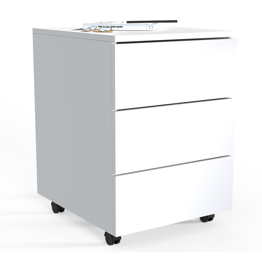 Numéro de l'image du produit 1: Caisson roulant Dalosa 45 3-SB, blanc