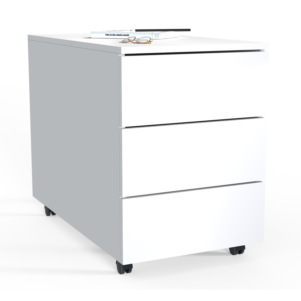 Numéro de l'image du produit 1: Caisson roulant Dalosa 70 3-SB, blanc