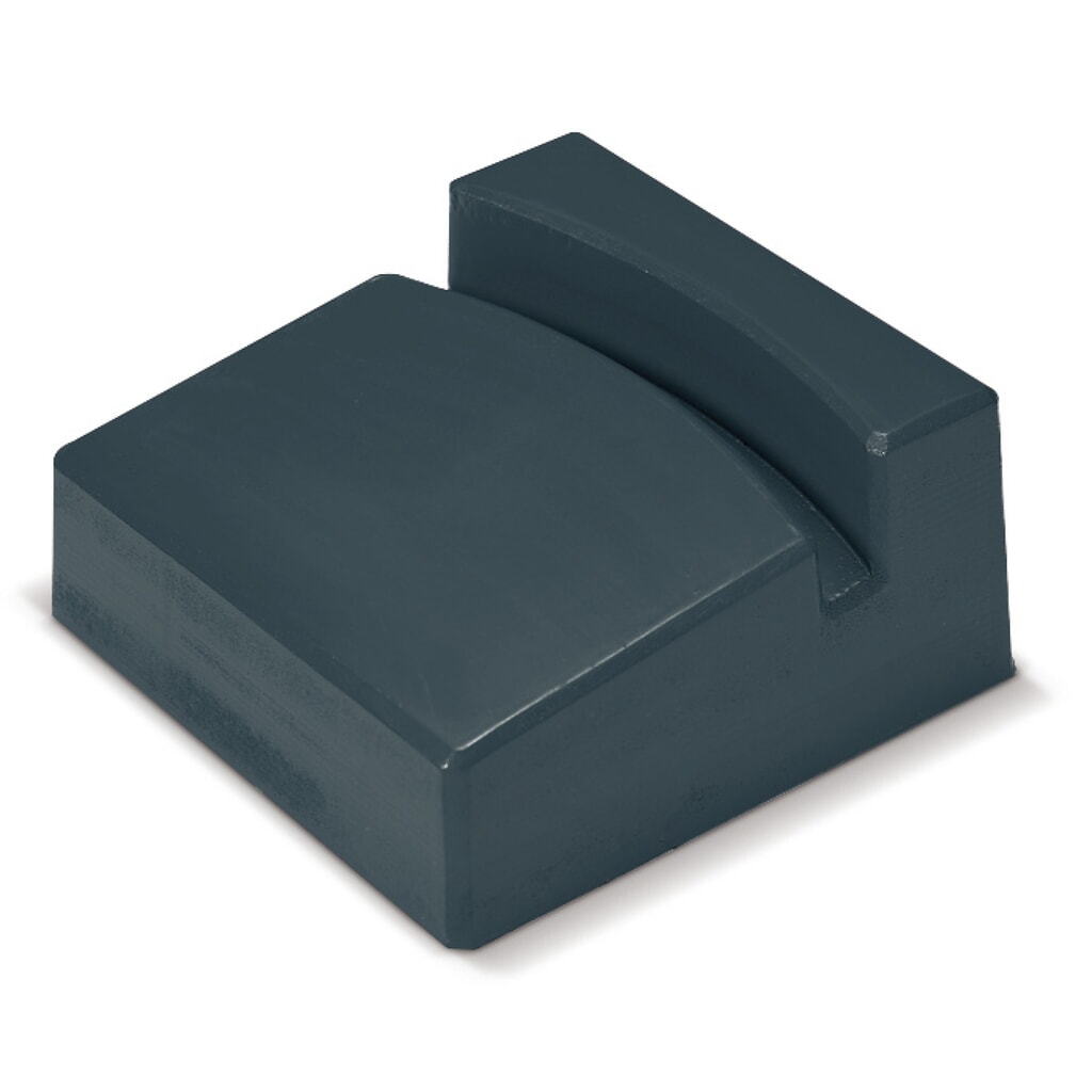 N° de l'image du produit 1 : Cales pour fûts en PE, HxlxP 100 x 210 x 210 mm