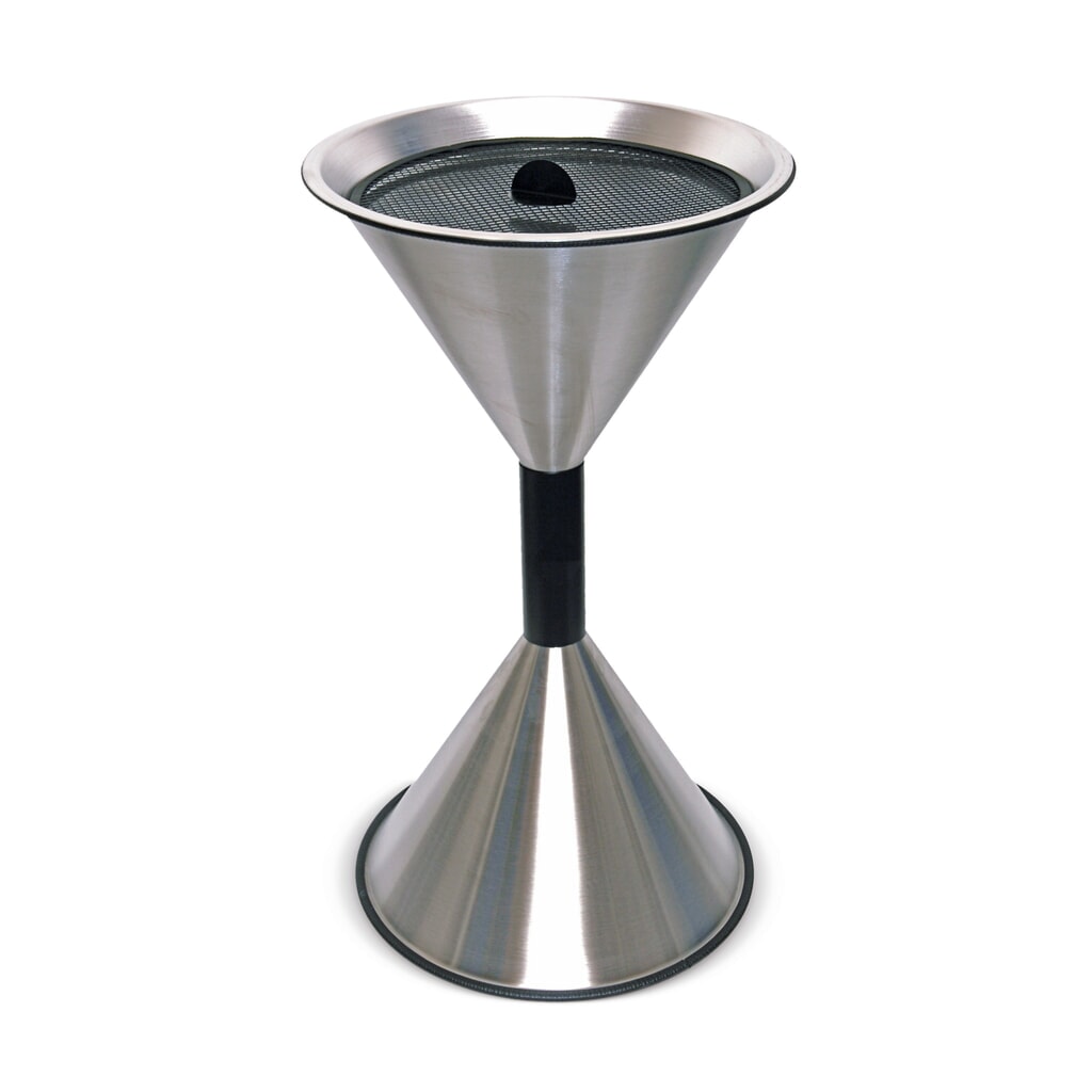 Cendrier colonne en acier inoxydable pour l’intérieur et l’extérieur Illustration du produit: Cendrier colonne en acier inoxydable pour l’intérieur et l’extérieur