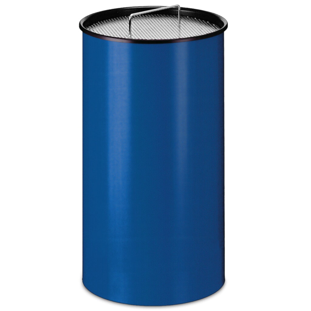 Cendrier colonne RONDO, bleu cobalt Illustration du produit: Cendrier colonne RONDO, bleu cobalt