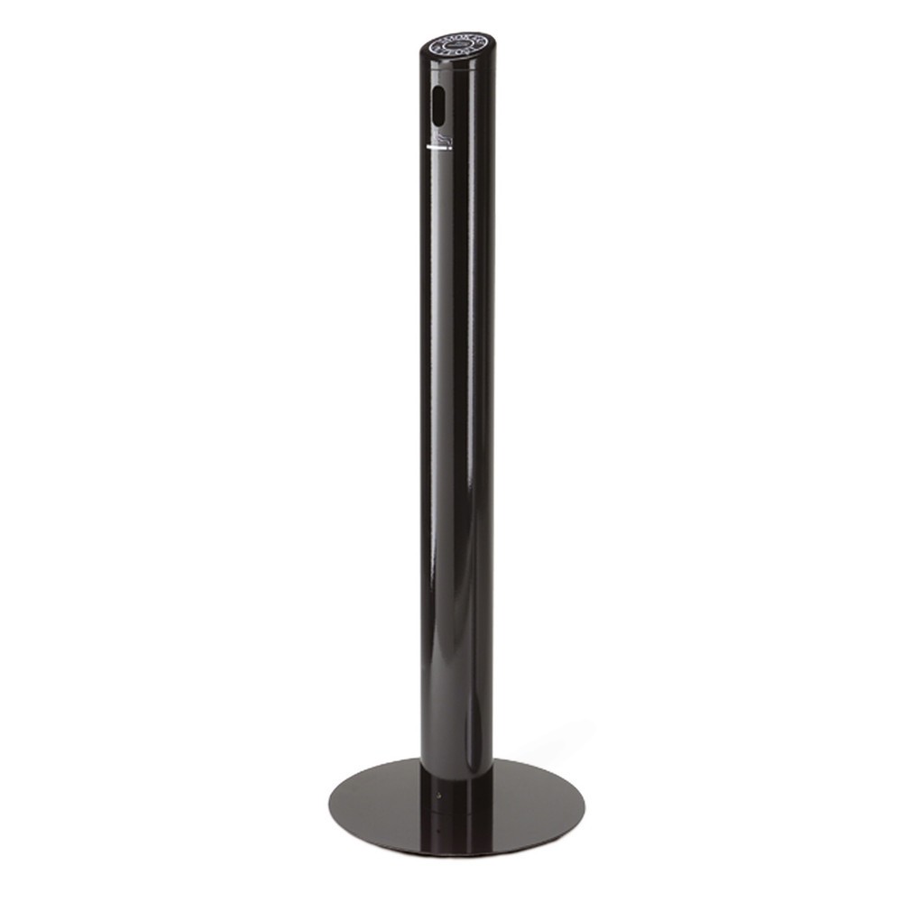 Numéro de l'image du produit 1: Cendrier Top Design, modèle colonne, argent nickel