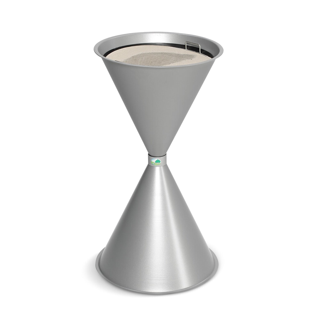 Illustration du produit: Cendrier VAR® CLASSIC, acier, argenté