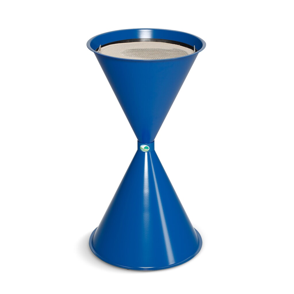 Illustration du produit: Cendrier VAR® CLASSIC, acier, bleu gentiane