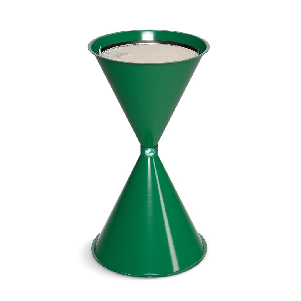 N° de l'image du produit 1 : Cendrier VAR® CLASSIC, acier, vert émeraude