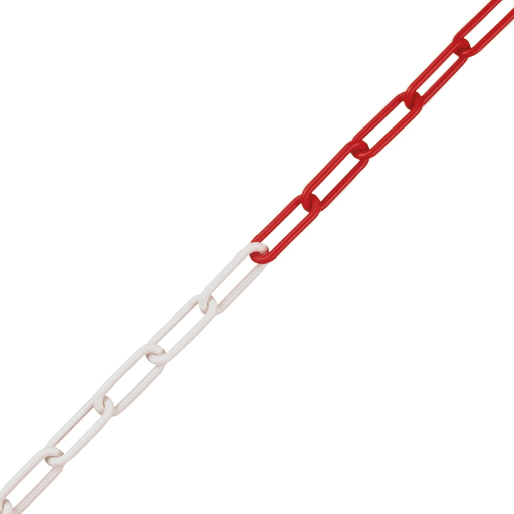 Illustration du produit: Chaîne de barrage, nylon, épaisseur 8 mm, longueur 25 m, blanc