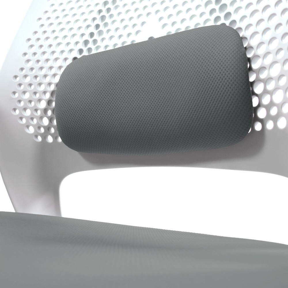 Numéro de l'image du produit 4: Chaise de bureau / chaise pivotante hjh OFFICE PARFERIO W tissu, gris