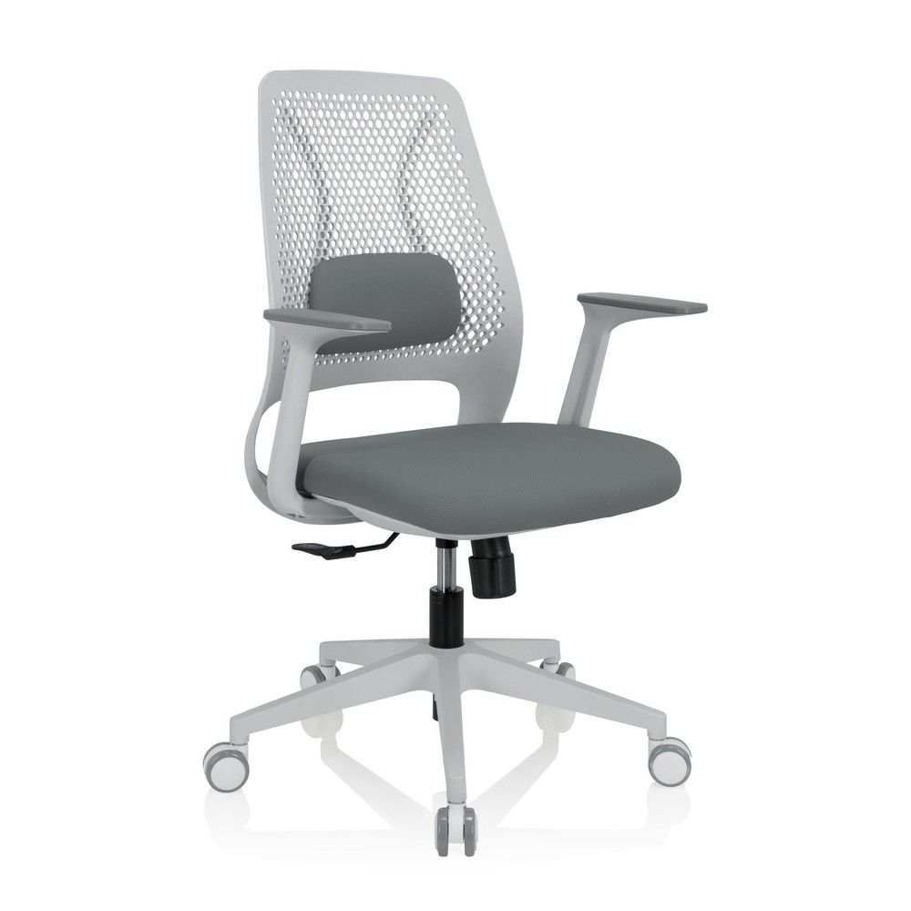 Numéro de l'image du produit 7: Chaise de bureau / chaise pivotante hjh OFFICE PARFERIO W tissu, gris